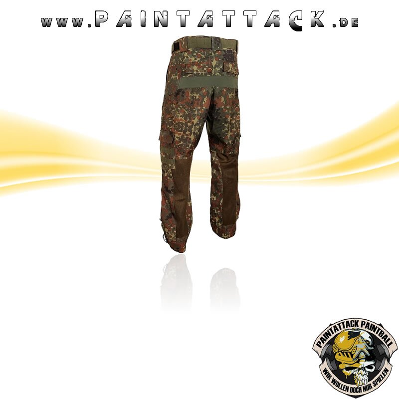 Pro Toyz pt-field Tactical Speed Pants / Molle Paintball Hose Flecktarn camo Gen6 L – Bild 2