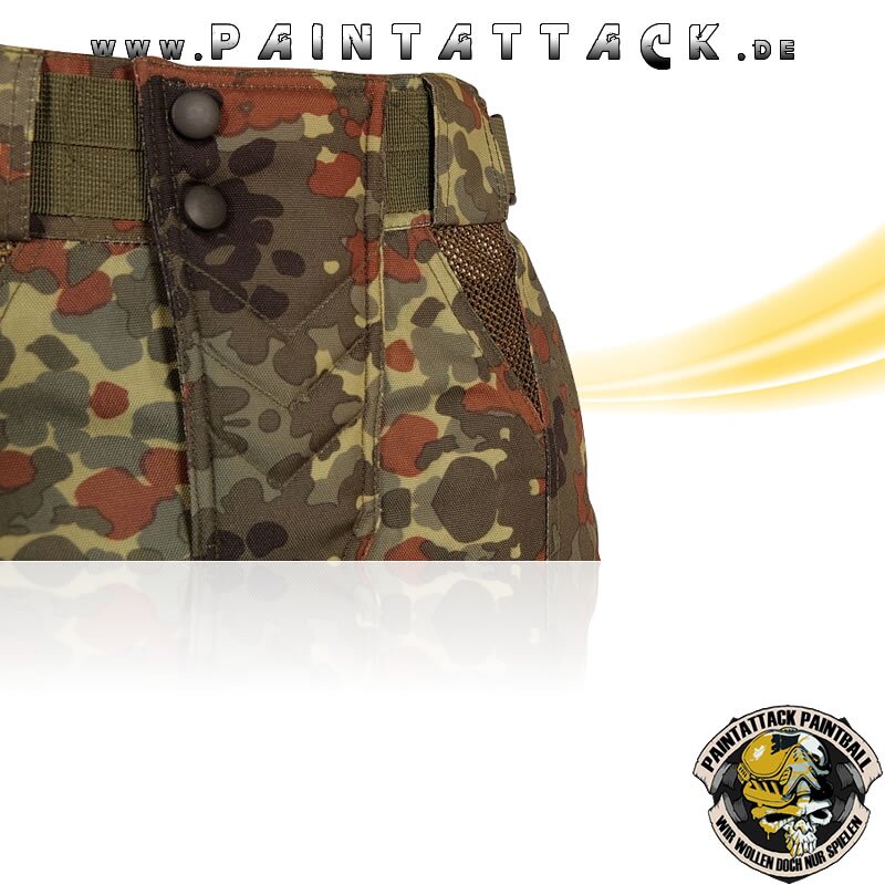 Pro Toyz pt-field Tactical Speed Pants / Molle Paintball Hose Flecktarn camo Gen6 L – Bild 3