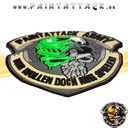 Paintattack Paintball 3D Rubberpatch Gelb – Bild 3