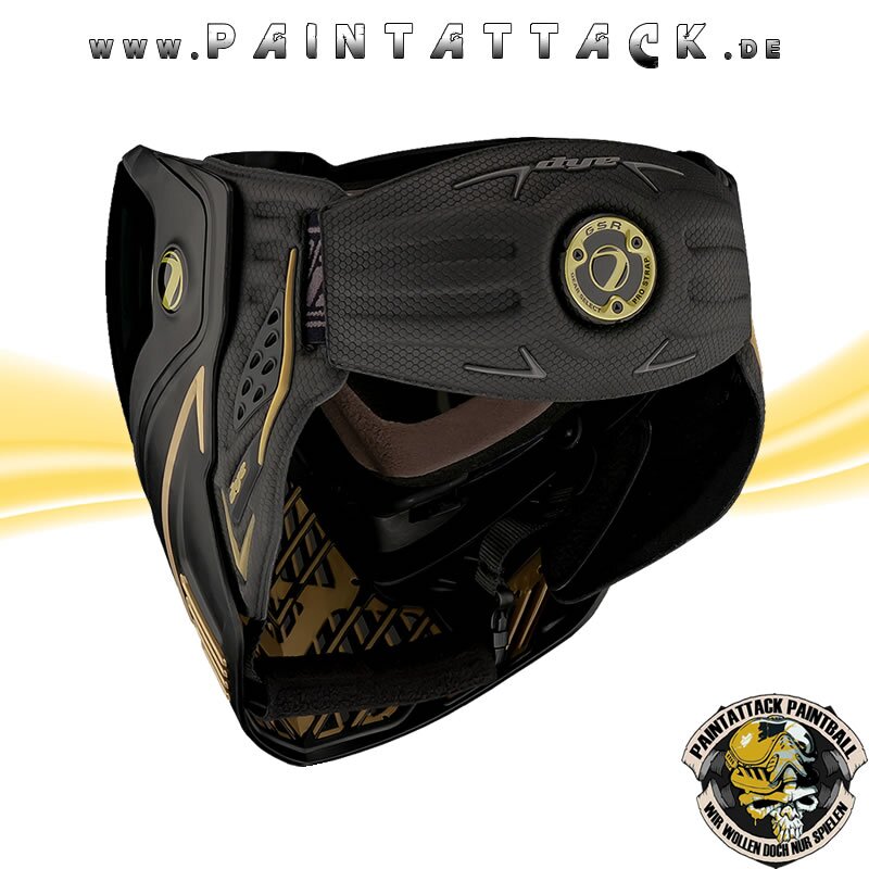 Paintball Maske DYE I5 Barney Lila Pink – Bild 8