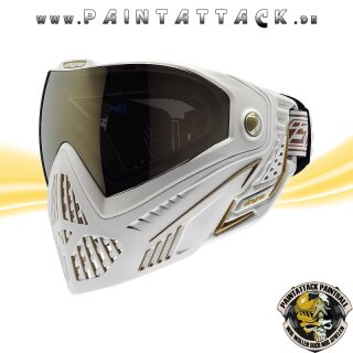 Paintball Maske DYE I5 Weiß Gold – Bild 9