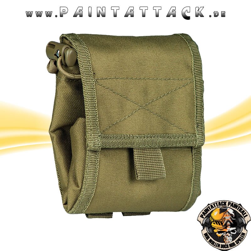 Magazin Abwurfsack Mil-Tec Empty Shell Pouch Collaps Schwarz – Bild 7