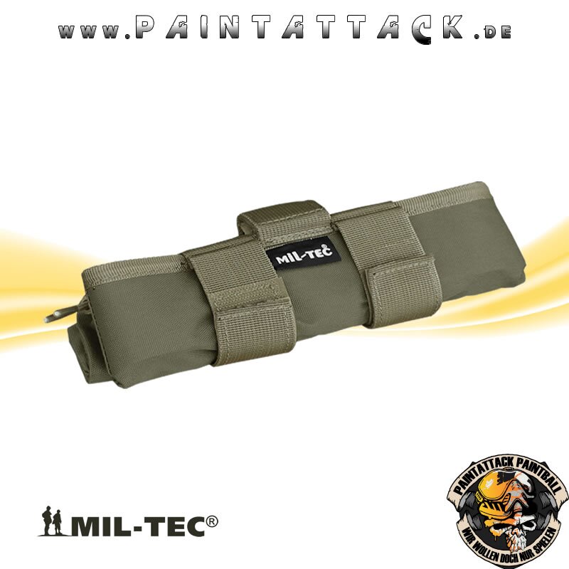 Abwurfsack Empty Shell Pouch Magazin Abwurfbeutel groß Oliv – Bild 5