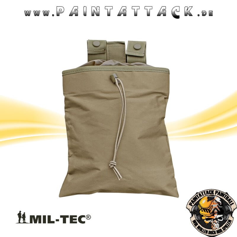 Abwurfsack Empty Shell Pouch Magazin Abwurfbeutel groß Schwarz – Bild 6