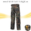 Kommandohose Smock-Attack  Hose für Paintball und Airsoft - Flecktarn 3XL – Bild 2