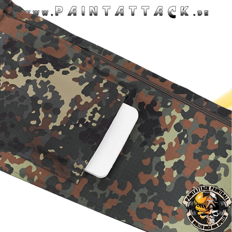 Kommandohose Smock-Attack  Hose für Paintball und Airsoft - Flecktarn XXL – Bild 4