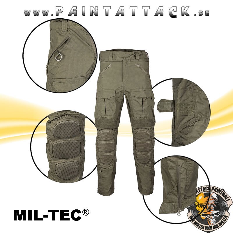 Einsatzhose Combat Pants Chimera oliv XL – Bild 3