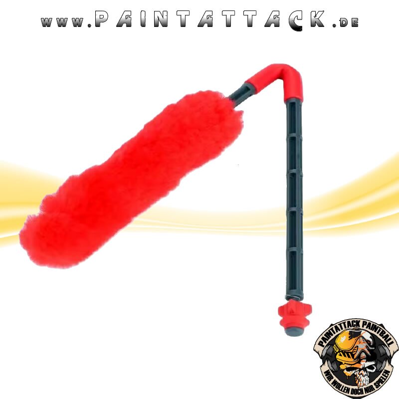 Paintball Laufreiniger Attack Swab Pro – doppelseitig, knickbar Blau – Bild 2