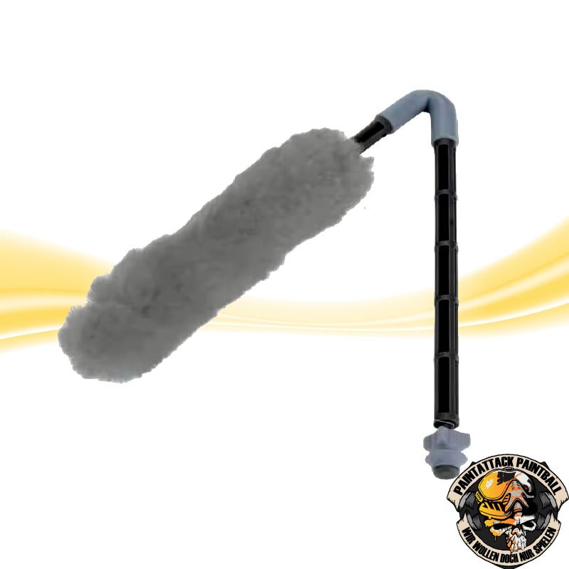 Paintball Laufreiniger Attack Swab Pro – doppelseitig, knickbar Blau – Bild 4