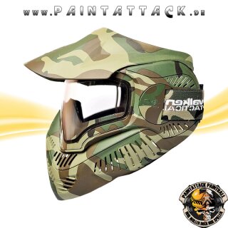 Paintball Maske Annex MI-7 thermal Woodland camo – Bild 3