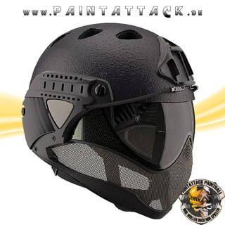 Taktischer Helm mit Thermalglas und Gitterschutz Mod. Raptor – Bild 6
