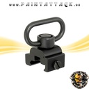 QD Sling Mount mit Push Button Trageriemen Halterung mit Schnellverschluss Sling Swivel Mount – Bild 2