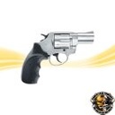 Schreckschuss Revolver Röhm RG 89 - 9 mm R Knall Chrom Finish – Bild 5