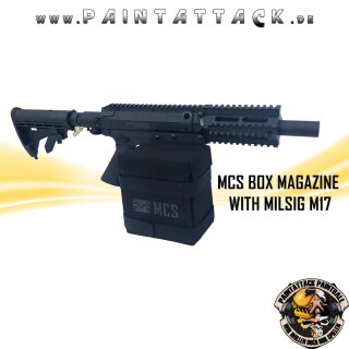 MCS Box Drive Gen2 Magfed Magazin für Milsig Valken M17 Boxmag schwarz – Bild 6