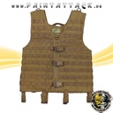 Molle Weste Modular System light coyote tan L/XL – Bild 3