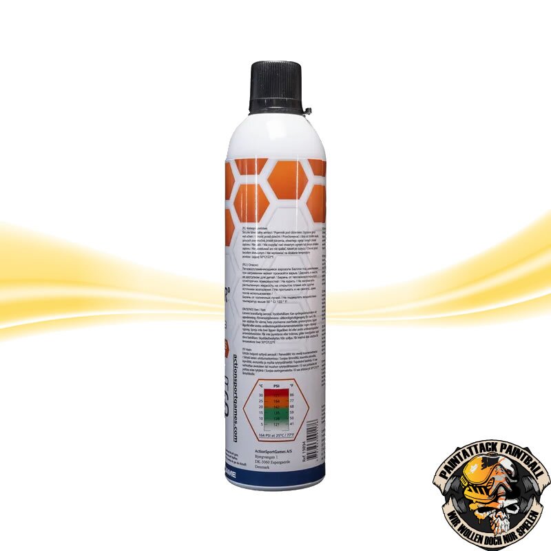 ASG ULTRAIR Airsoftgas Medium Power Gas Orange Gas 164 PSI -570 – Bild 2