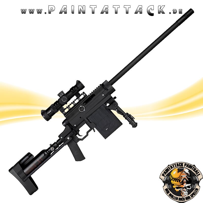 Carmatech SAR-12 SUPREME Paintball Sniper Scharfschützengewehr Magfed (Gen. 4) – Bild 2