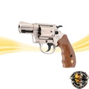 Colt Detective Special 9mm Gas und Signal-Revolver Nickel-Finish, Holzgriffschalen – Bild 2