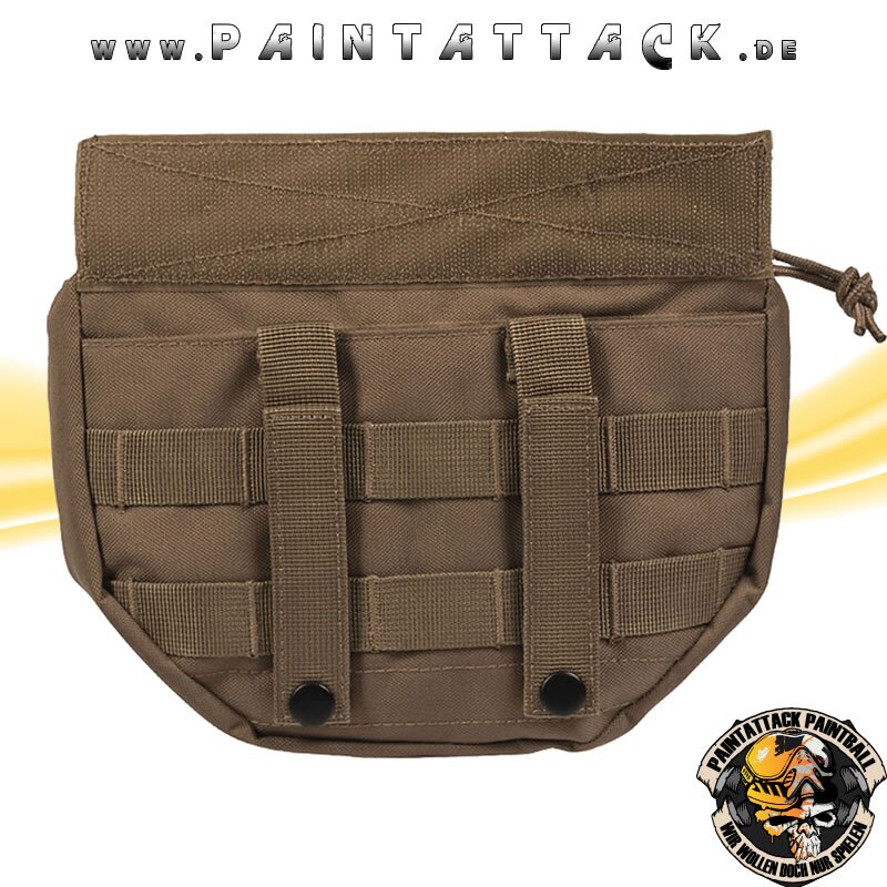 Drop Down Pouch für taktische Westen - coyote Tan – Bild 2