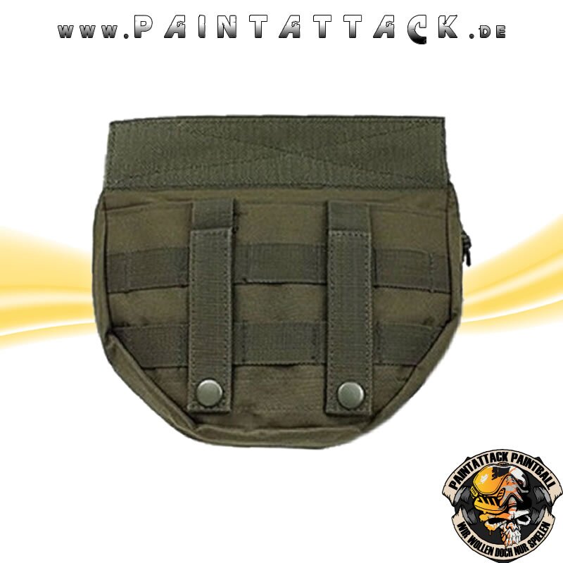Drop Down Pouch für taktische Westen - oliv – Bild 2