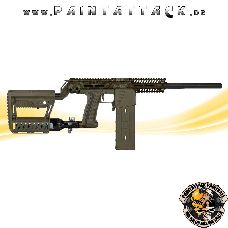 EMEK EMF100 Gen.3  mit S63 Laufsystem FSR MagFed Markierer HDE Camo – Bild 5