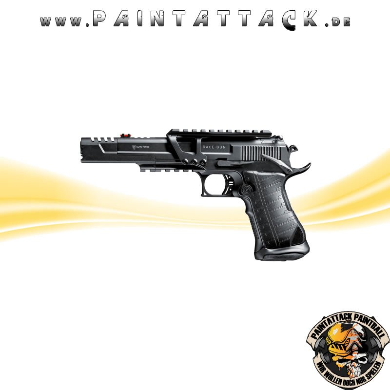 Elite Force Race Gun Vollmetall Airsoft Pistole Kaliber 6 mm BB Co2 Blowback – Bild 2