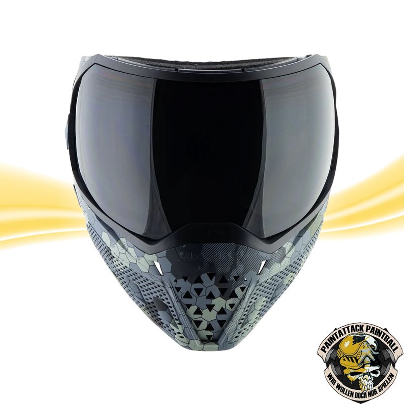 Empire EVS Paintball Maske Hex Camo Limited Edition mit 2 Maskengläsern  (Clear und Ninja) – Bild 2