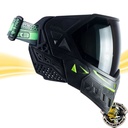 Empire EVS Paintball Maske schwarz - lime green mit 2 Maskengläsern  (Clear und Ninja) – Bild 2