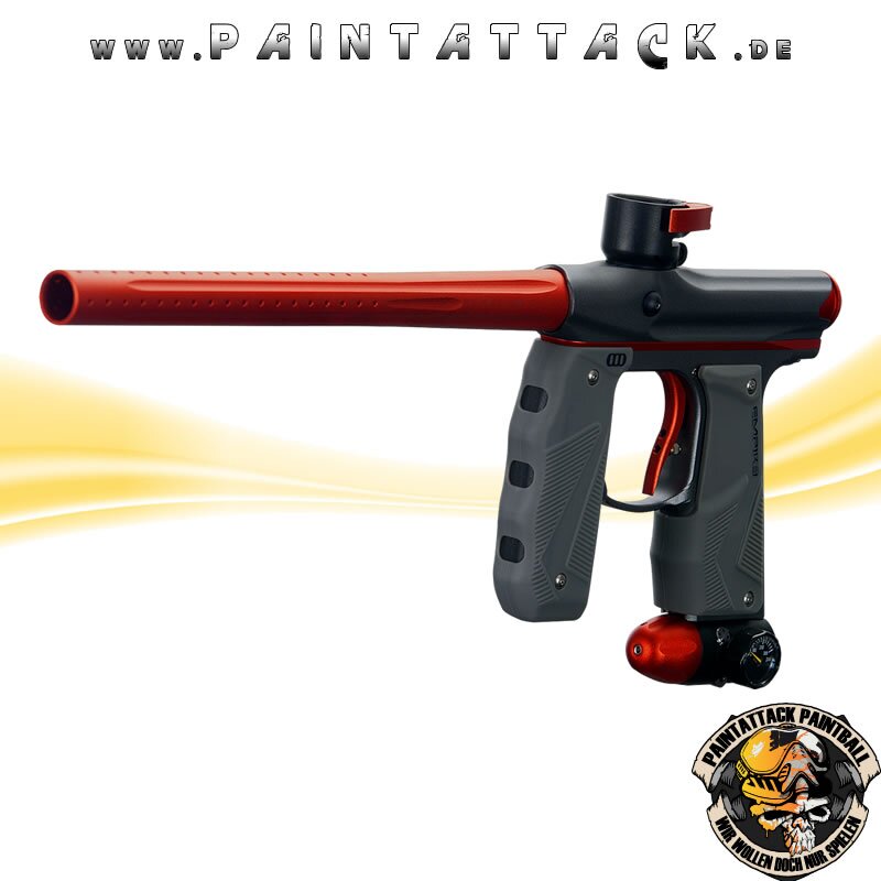 Empire Mini GS Paintball Markierer orange grey dust – Bild 4