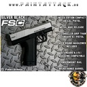 First Strike FSC Compact Magfed Paintball Pistole Limited Edition - Silver Black – Bild 2