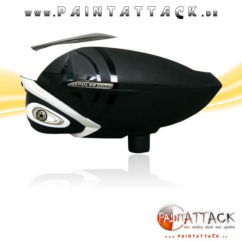GI Sportz Pulse RDR Radar Paintball Loader / Hopper mit integriertem Chrony / Chrono - WEIß / WHITE – Bild 9