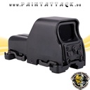 Holosight Red Green Dot Sight Visier 533 Style QD Mount mit Schnellverschluss schwarz – Bild 3