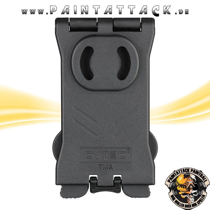 Holster Molle Adapter für Cytac für z.B. Umarex HDR HDP, F-Fast, T-ThumbSmart schwarz – Bild 2
