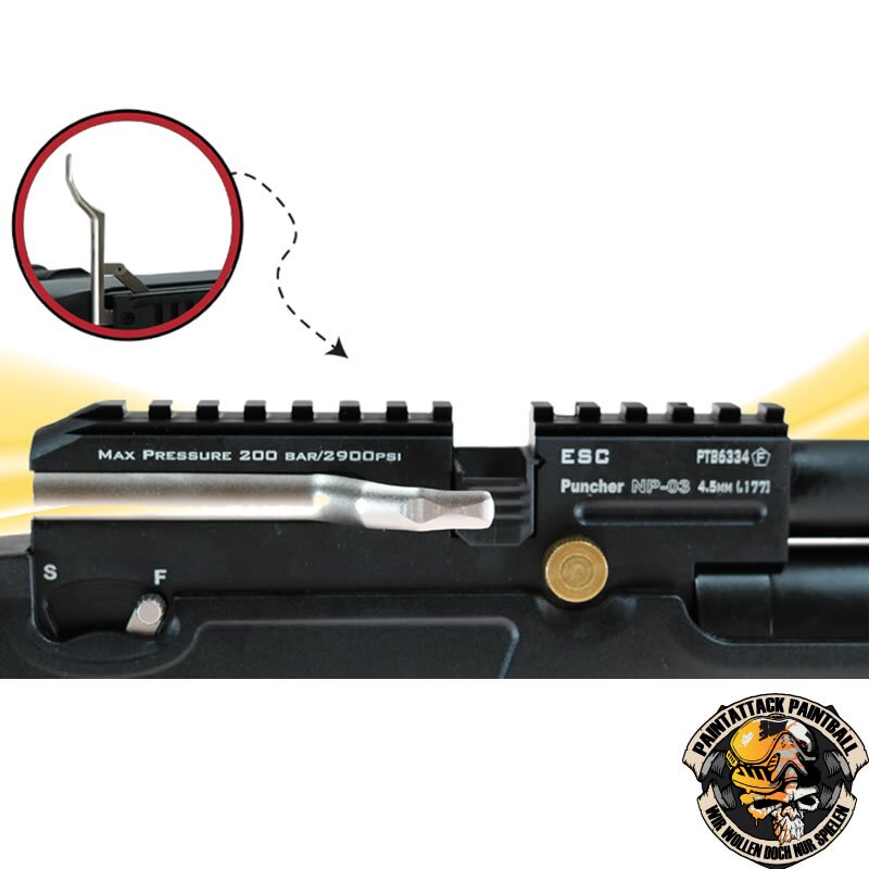 Kral Arms Puncher NP-03 Pressluftgewehr Kal. 5,5 mm Diabolo 14 Schuss – Bild 7