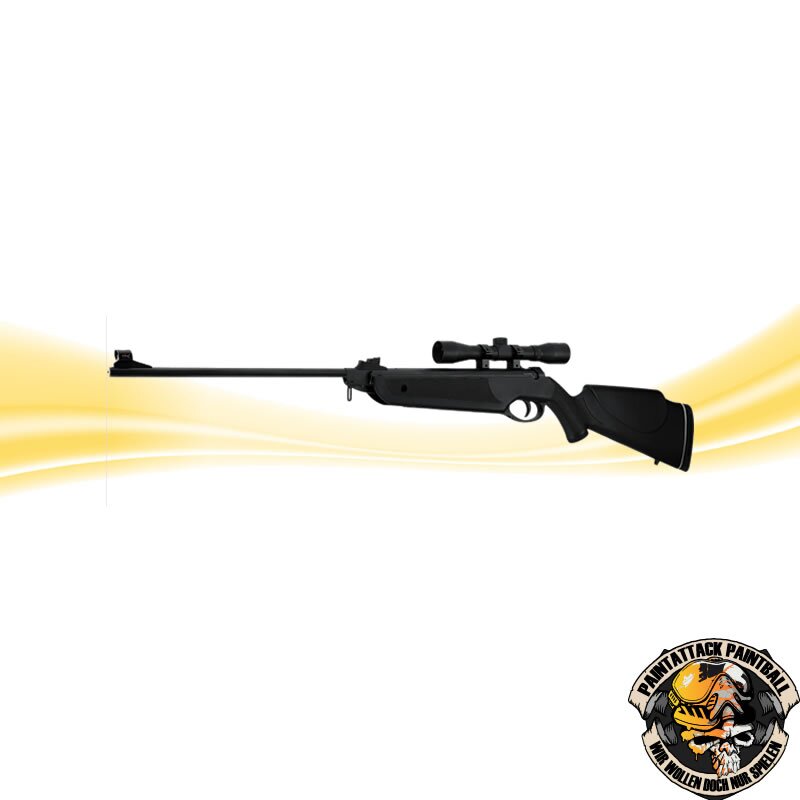 Luftgewehr Hämmerli Black Force 400 Combo cal. 4,5 mm (.177) Diabolo Federdruck, < 7,5 J – Bild 2