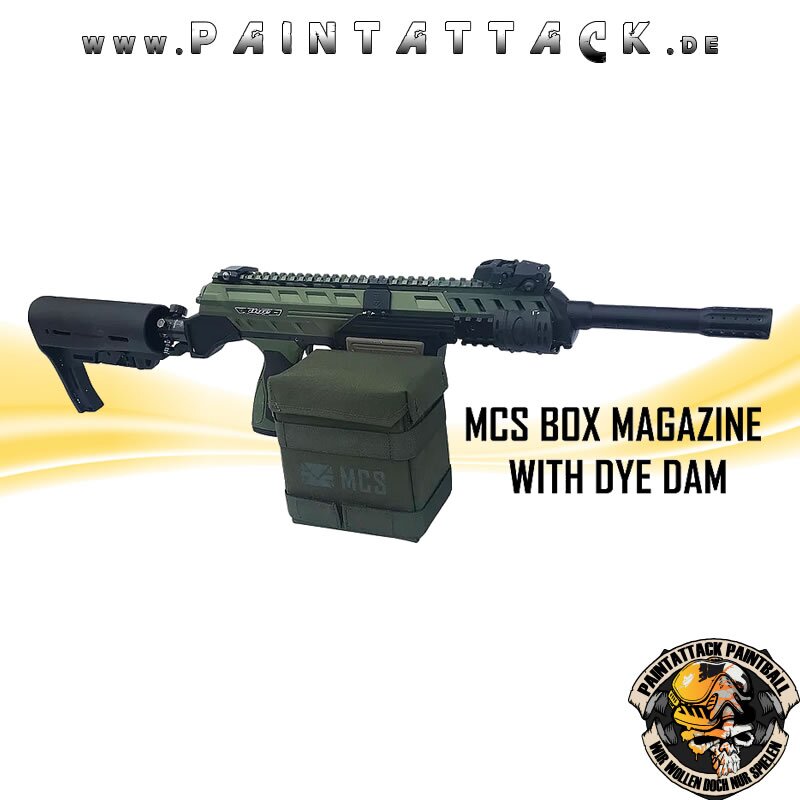 MCS Box Drive Gen2 Magfed Magazin für EMF - Dye Dam Boxmag Tan – Bild 2