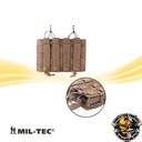 Magazintasche flexibel für zwei Magazine mit Molle Halterung - Open Top Flex Double Tan Coyote – Bild 2