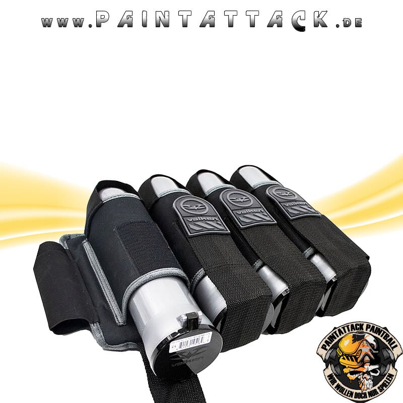 Paintball Battlepack 4 Pot Valken Alpha Black Camo – Bild 3