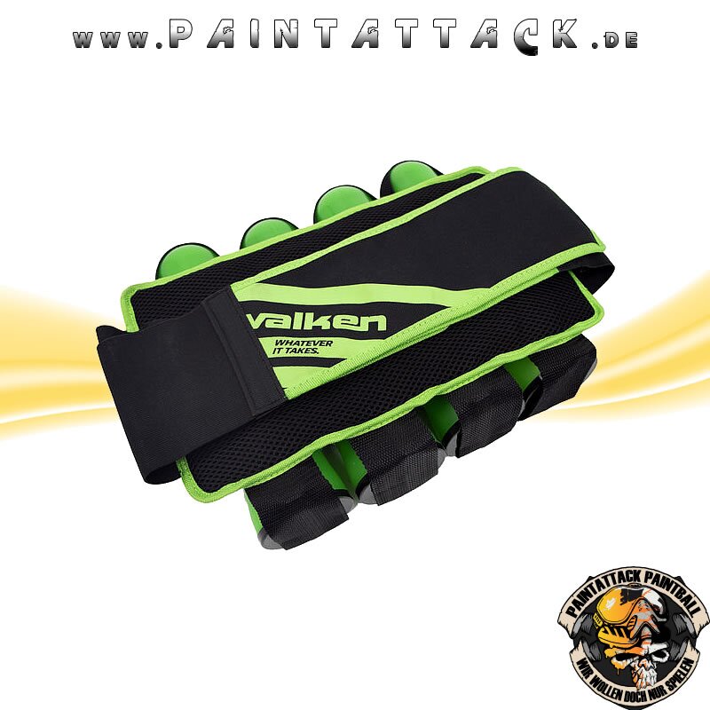 Paintball Battlepack 4 Pot Valken Alpha Green Camo – Bild 3