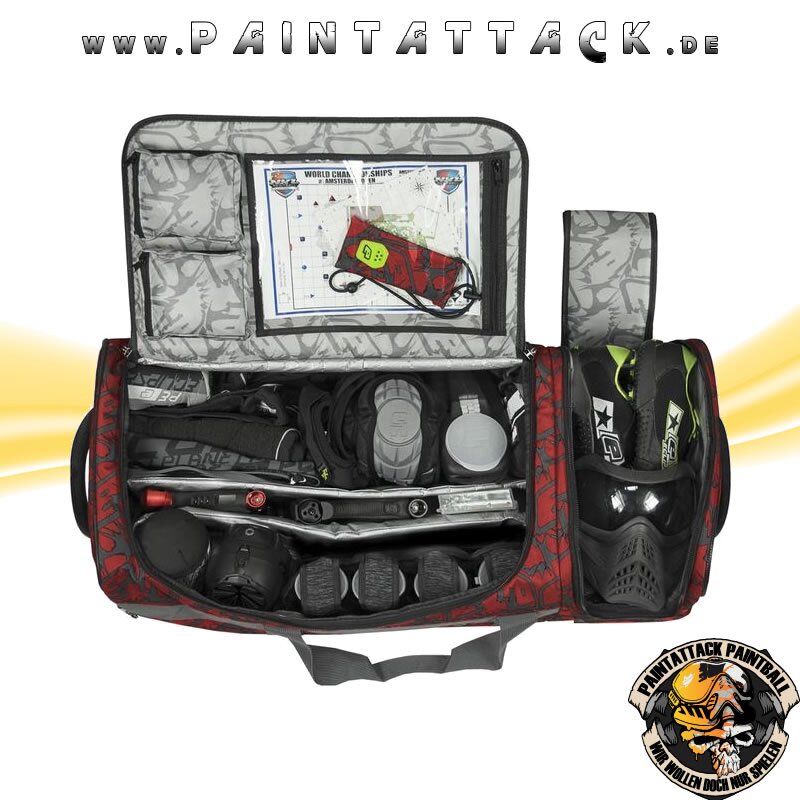 Paintball Tasche Planet Eclipse GX2 Classic Kitbag Fighter Revolution rot – Bild 2