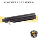 RAP4 B&B Schulterstützen Cover schwarz  mit Air Thru Stock Adapter – Bild 3