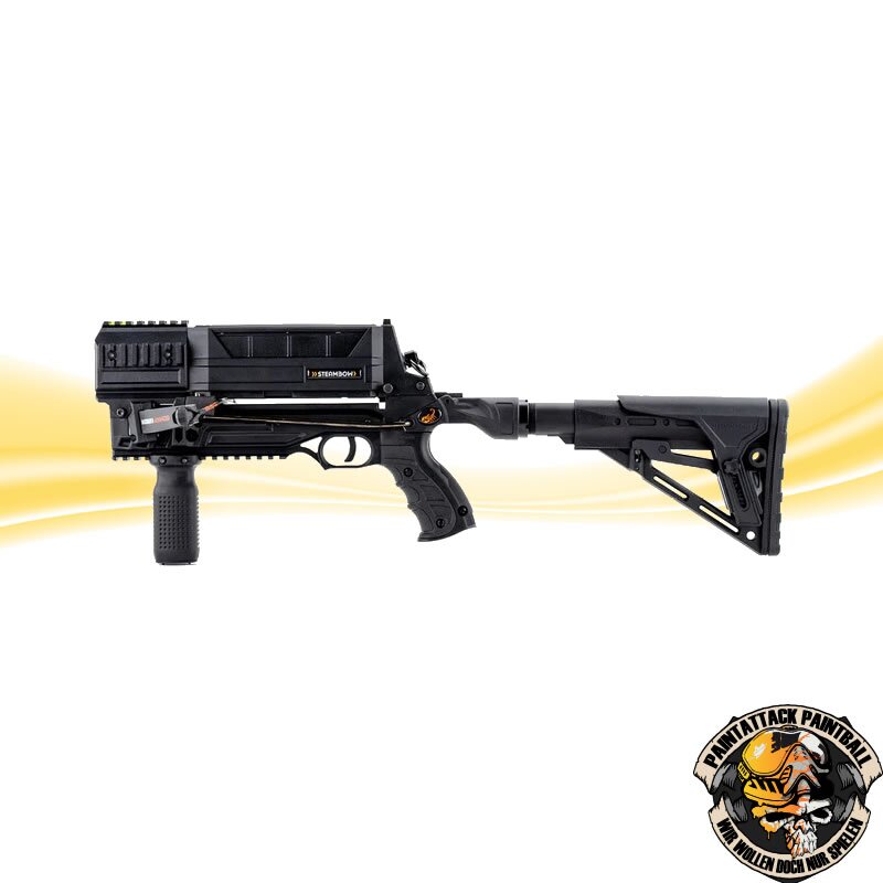 Repetierarmbrust Basis-Set AR-Series – M10 Tactical Steambow Armbrust mit Magazin – Bild 4