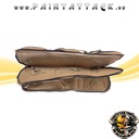 Rucksack Gewehrtasche Attack-Pack Futteral für Waffen 87cm TAN – Bild 2