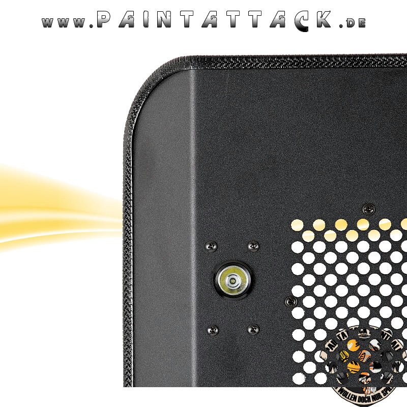 Schutzschild für Paintball & Airsoft - Protection Shield Pro V2 mit Flashlight – Bild 2