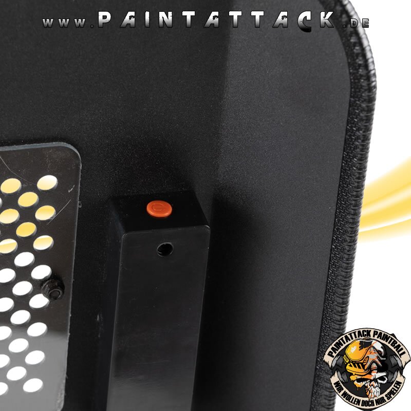 Schutzschild für Paintball & Airsoft - Protection Shield Pro V2 mit Flashlight – Bild 4