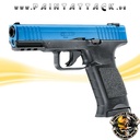 T4E TPM1 Umarex Magfed Paintballpistole .43 Cal schwarz - blau – Bild 3