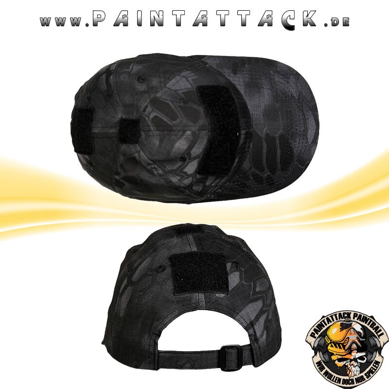 Tactical Baseball Cap Mandra Night schwarz camo – Bild 2