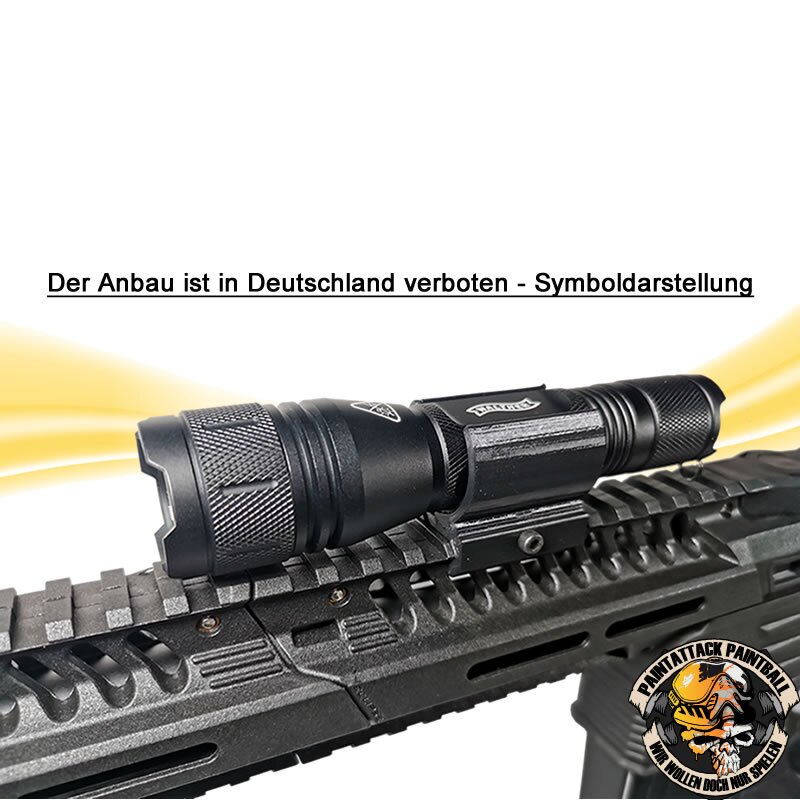 Taschenlampenhalterung für 22mm Picatinny-Schienen 3D-gedruckt – Bild 3