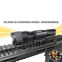 Taschenlampenhalterung für 22mm Picatinny-Schienen 3D-gedruckt – Bild 3