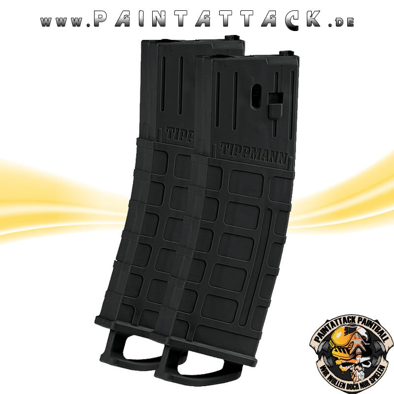Tippmann TMC  Air Stock Edition MagFed Paintball Markierer schwarz – Bild 2